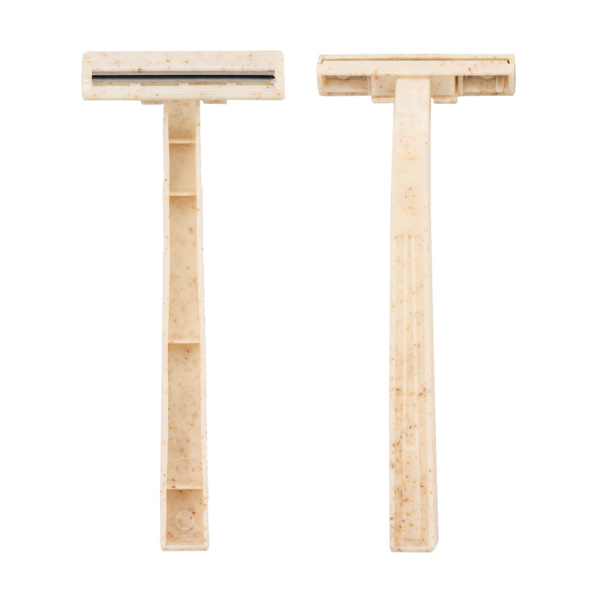 CX-T02M recycelbarer Weizenstroh Twin Blade Men Rasiermesser
